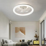 Plafonnier À Ventilateur Led Carré Simple Et Moderne - Clowas.fr