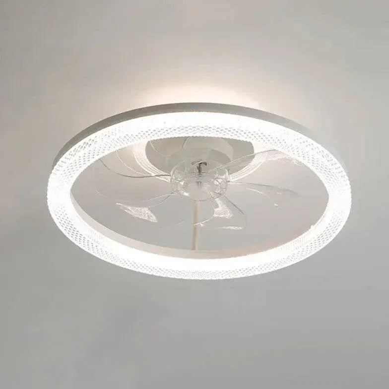 Plafonnier À Ventilateur Led Carré Simple Et Moderne - Clowas.fr