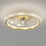 Éclairage Intérieur Ventilateur De Plafond En Cristal - Clowas.fr