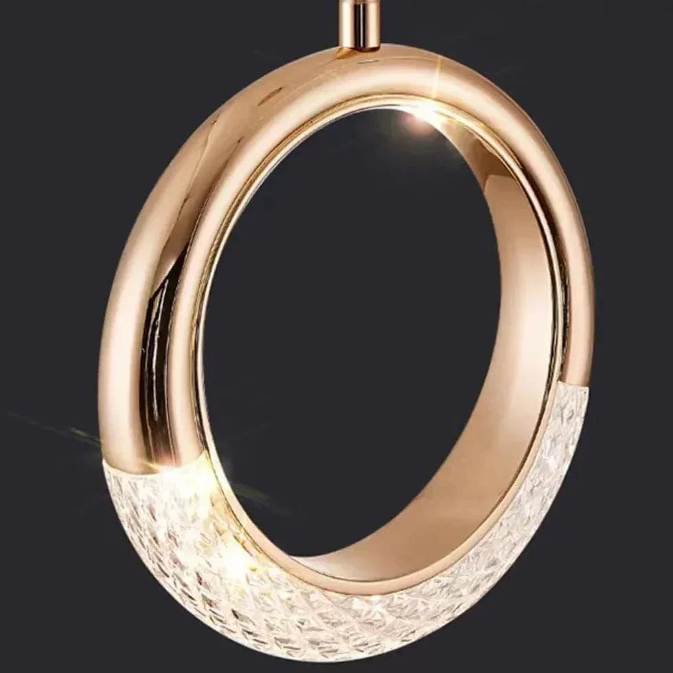 Lustre Créatif Rond Moderne Et Élégant - Clowas.fr