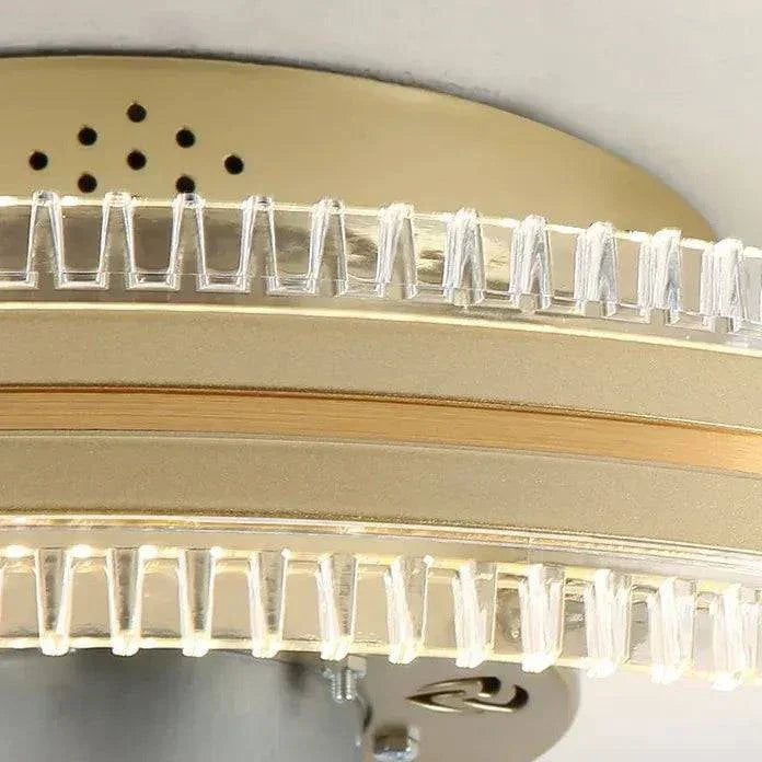 Ventilateur De Plafond Annulaire Bicolore Avec Lumière - Clowas.fr