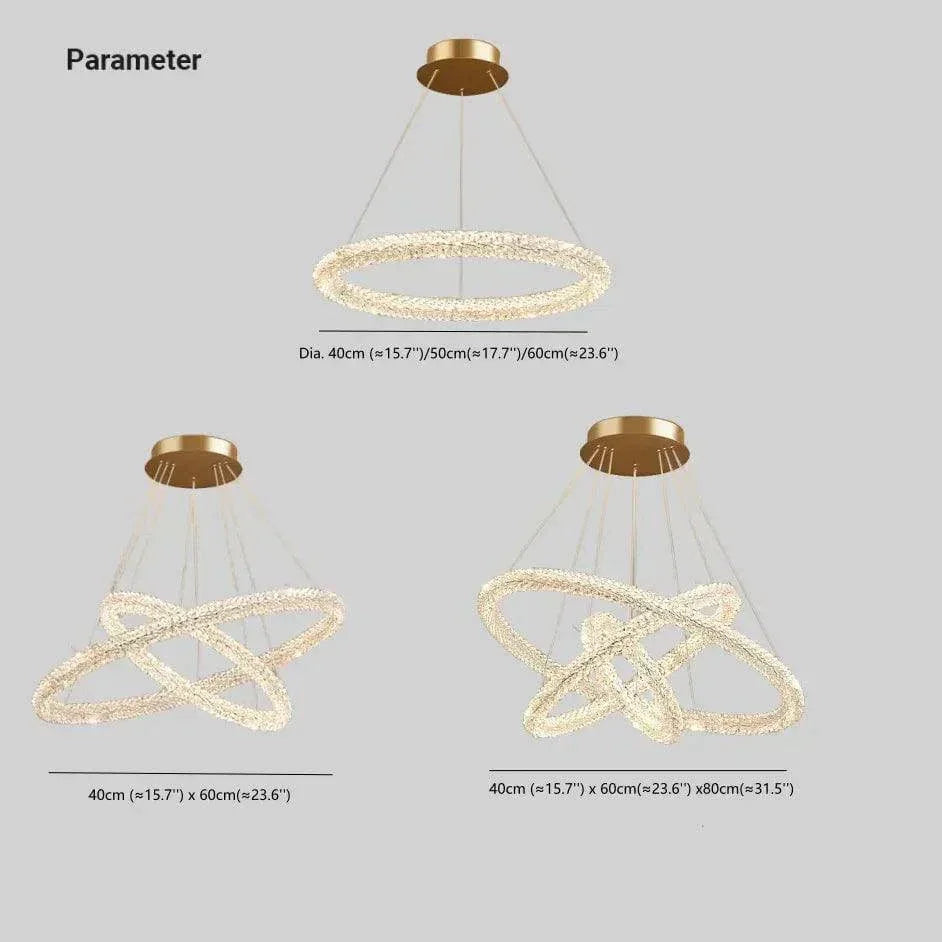 Lampe En Cristal De Chambre Moderne Suspendue Blanche - Clowas.fr