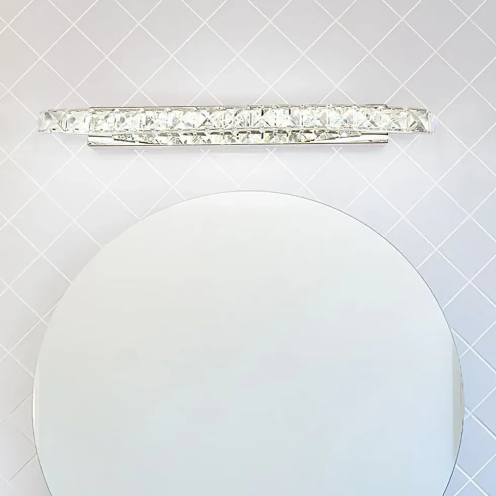 Luminaire miroir salle de bain lampe murale cristal