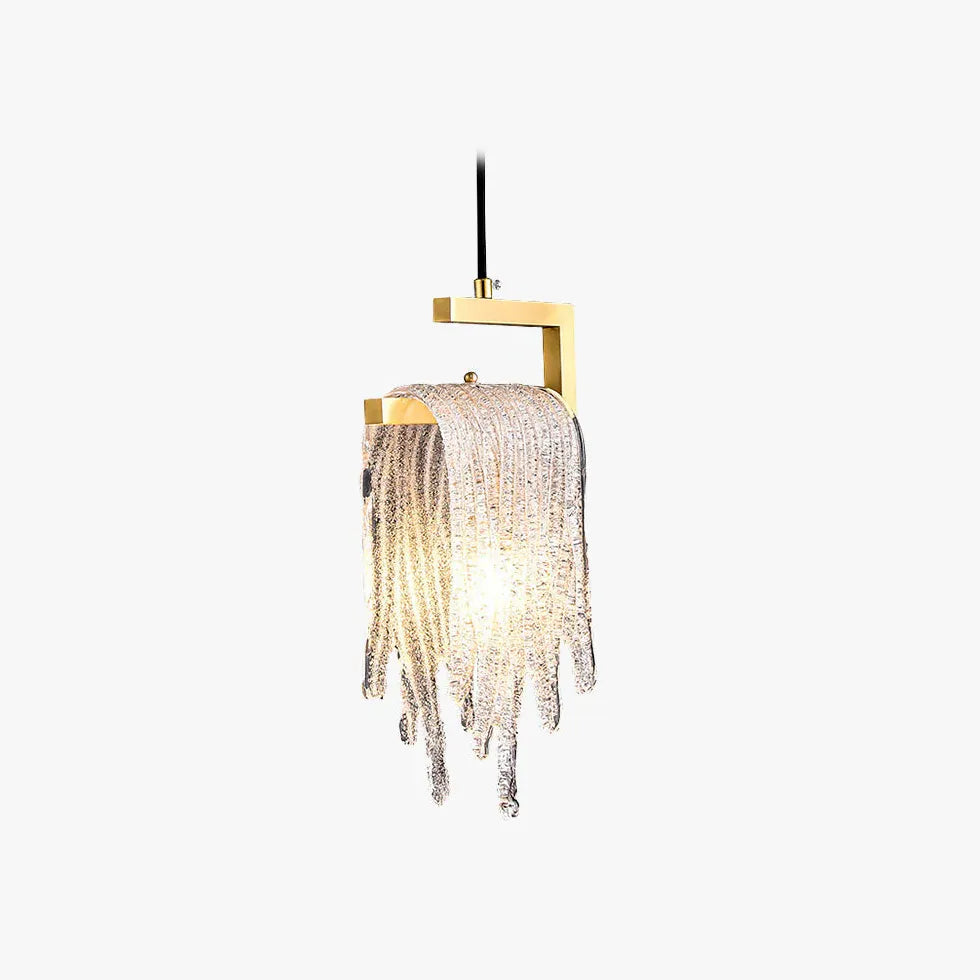 Elegant Gold Crystal for Dining Room Pendant Light