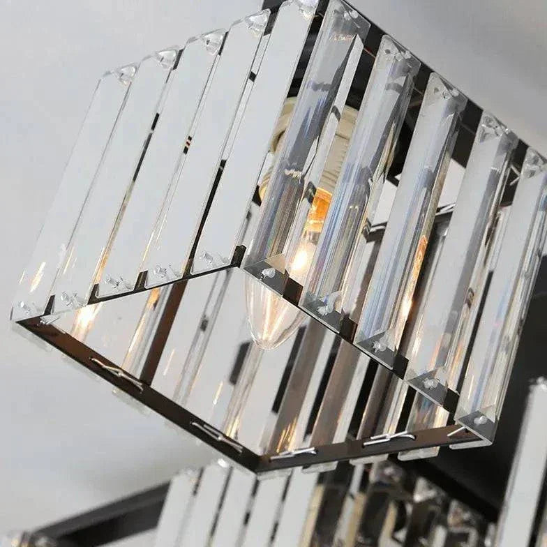 Plafonnier Laiton Design Cristal Moderne Élégant - Clowas.fr