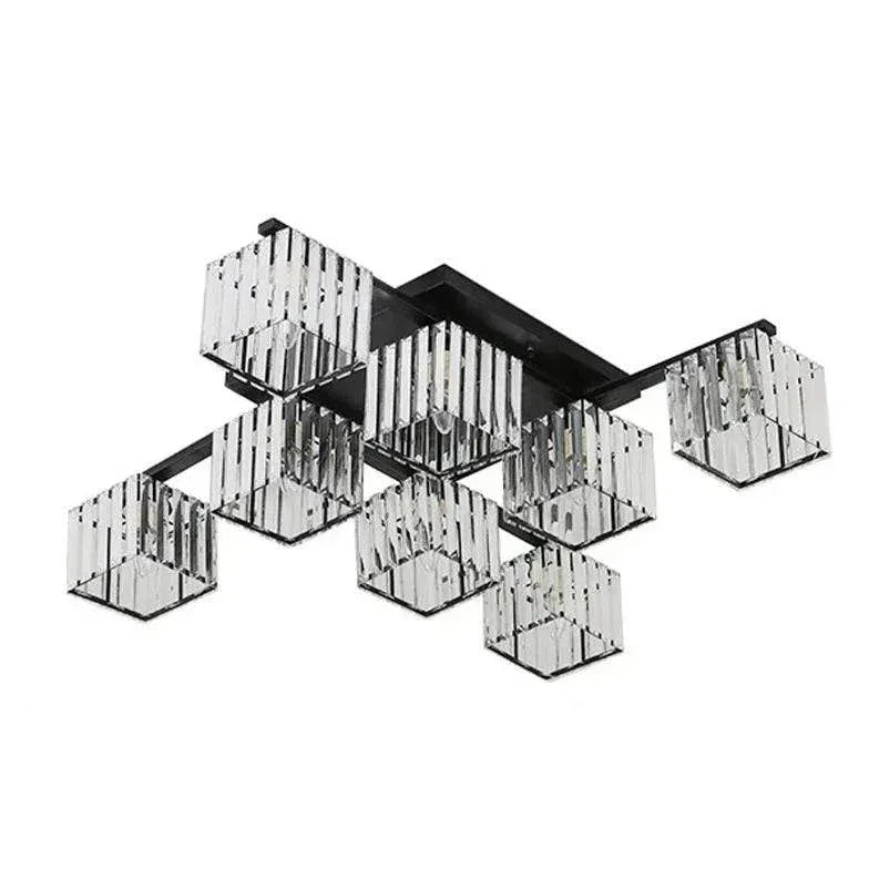Plafonnier Laiton Design Cristal Moderne Élégant - Clowas.fr
