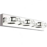 Applique Murale Simple En Cristal Pour Salle De Bain - Clowas.fr
