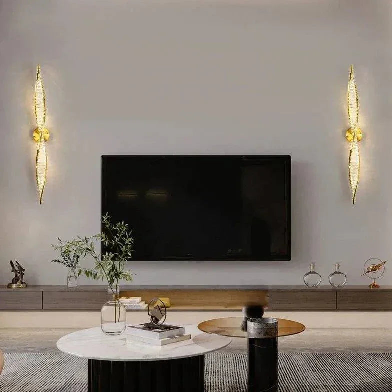 Lampe Murale Chevet Design Cristal Moderne - Clowas.fr