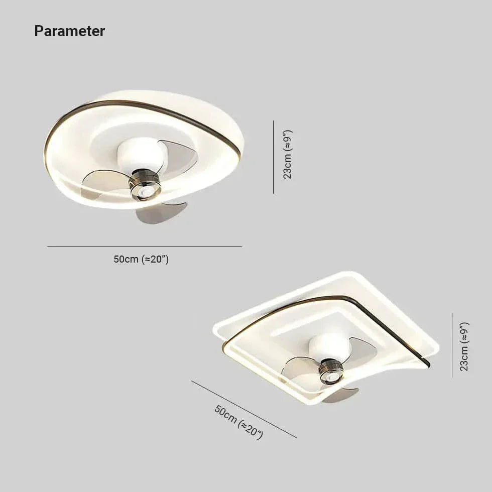 Plafonnier Ventilateur Moderne Et Créatif - Clowas.fr