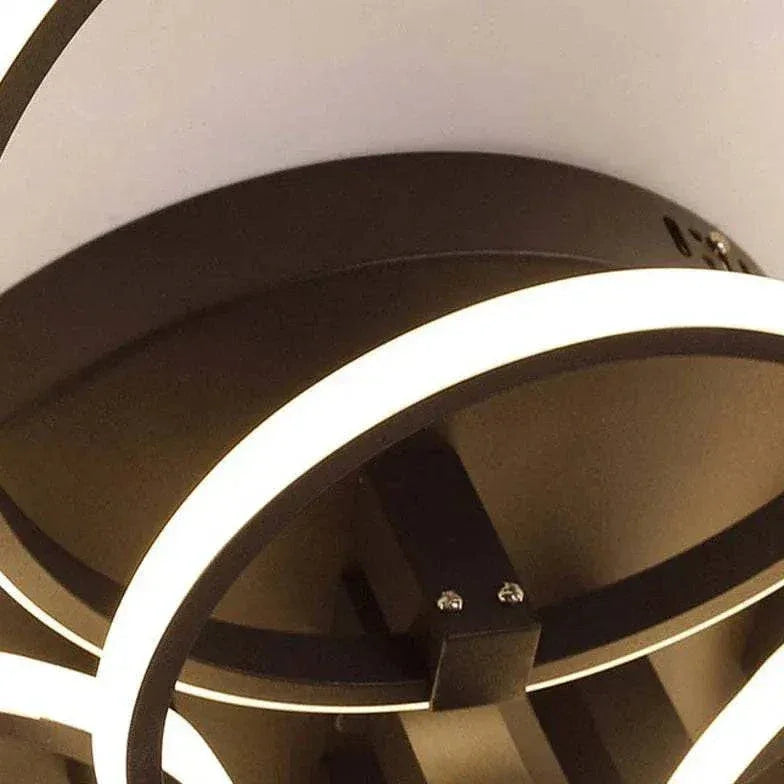 Le Conception De La Bague Led Pendant Moderne - Clowas.fr