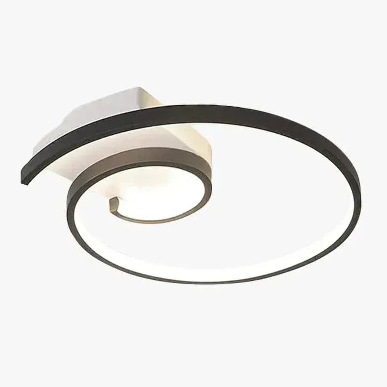 Plafonnier Led Créatif Au Design Simple Rond - Clowas.fr