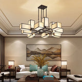 Multiple Rectangular Modern Living Room Pendant Lights