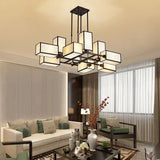 Multiple Rectangular Modern Living Room Pendant Lights