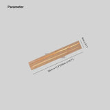 Applique Murale Tube Bois Rotatif Moderne - Clowas.fr