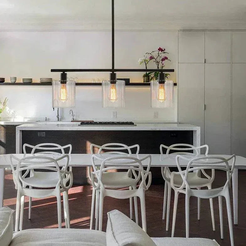 Lustre De Table À Manger En Verre Créatif - Clowas.fr