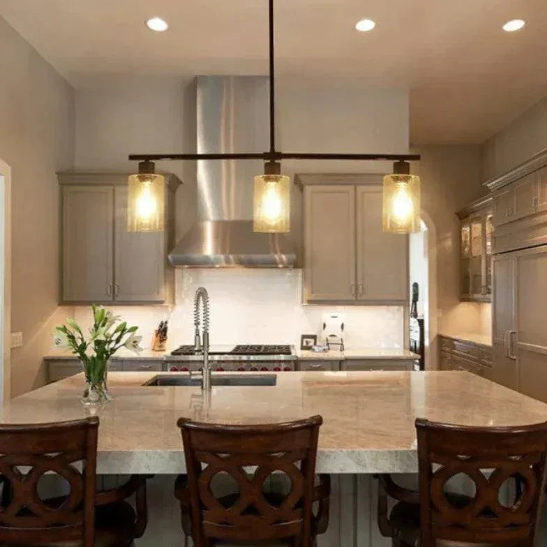 Lustre De Table À Manger En Verre Créatif - Clowas.fr