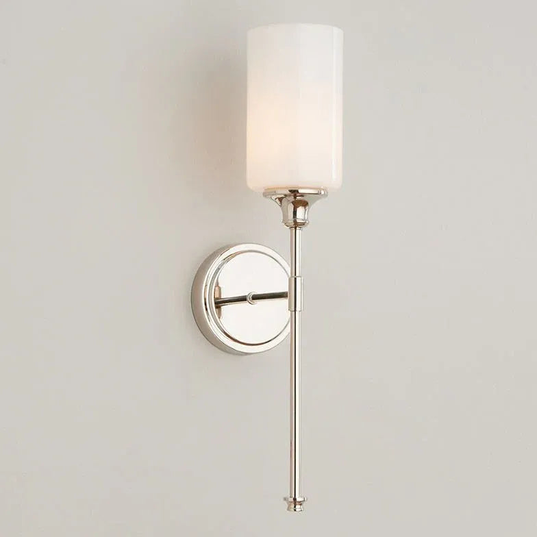 Frosted Glass Bathroom Plug in Wall Lights