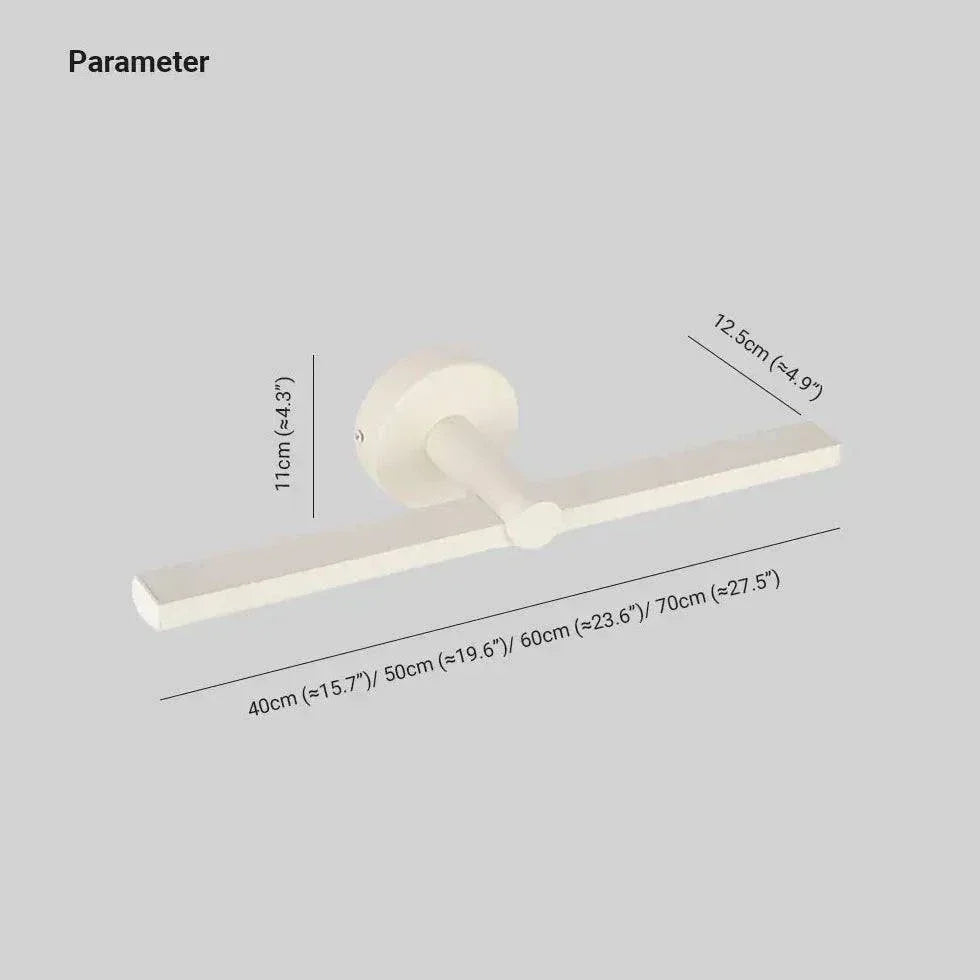 Applique Led Blanche Rectangulaire Pour Salle De Bain - Clowas.fr