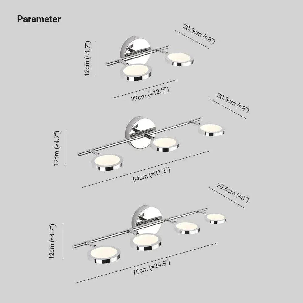 Applique Murale De Salle De Bain En Verre D'Intérieur - Clowas.fr