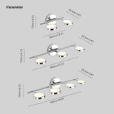 Applique Murale De Salle De Bain En Verre D'Intérieur - Clowas.fr