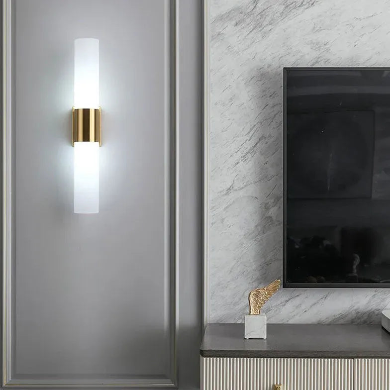 Modern Frosted Glass Wall Lights