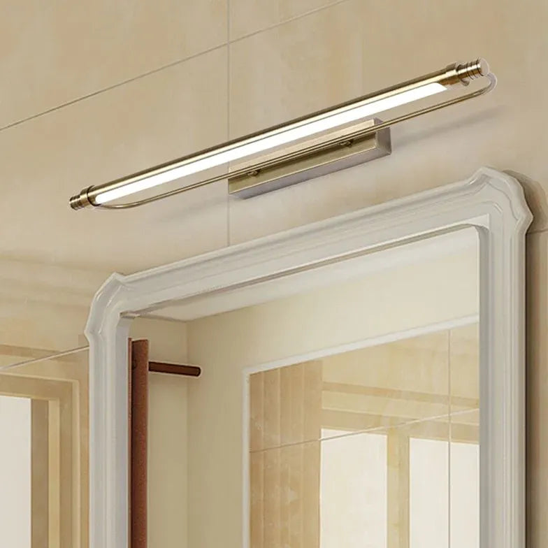 Brass Dimmable Industrial Bathroom Mirror Lights