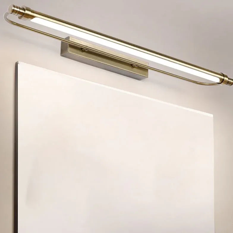 Brass Dimmable Industrial Bathroom Mirror Lights