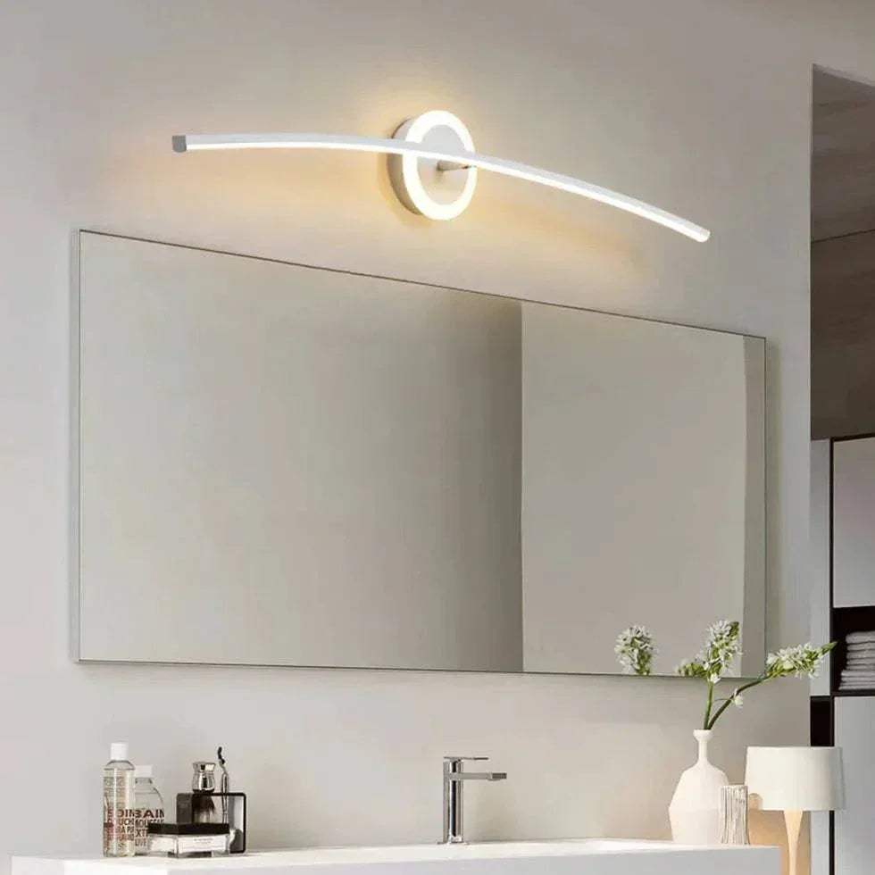 Applique Murale Miroir Led Étanche Pour Salle De Bain - Clowas.fr