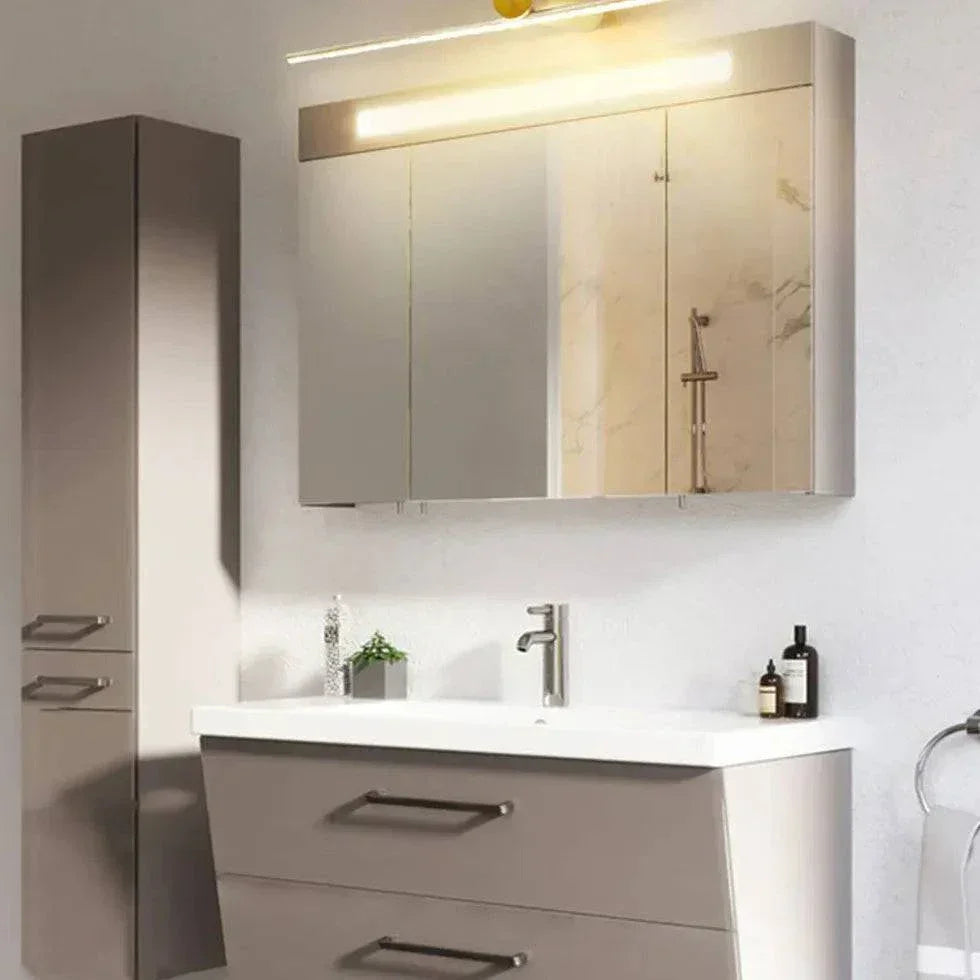 Applique Murale Chrome Salle De Bain Minimaliste - Clowas.fr