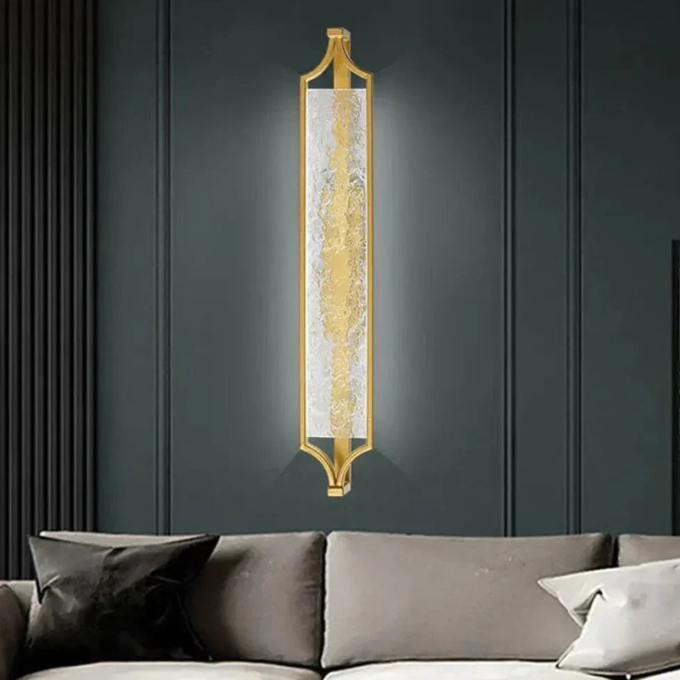 Applique Murale Led Dorée Pour Salle De Bain - Clowas.fr