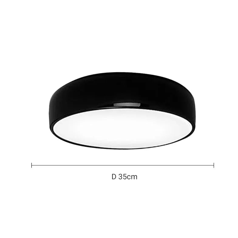 Glossy Disc Modern Minimalist Ceiling Light