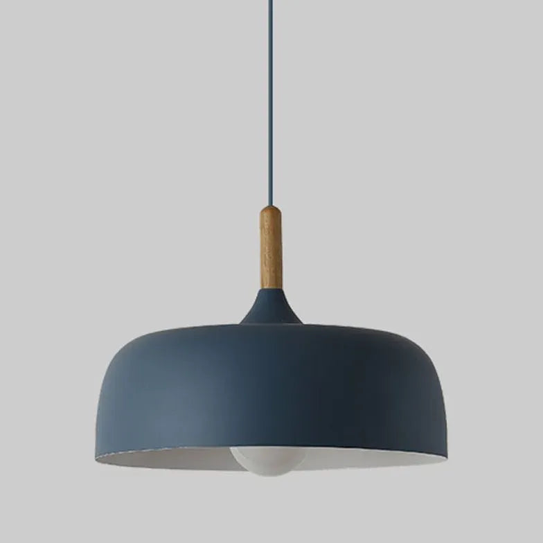 Lustre rond plat design moderne nordique