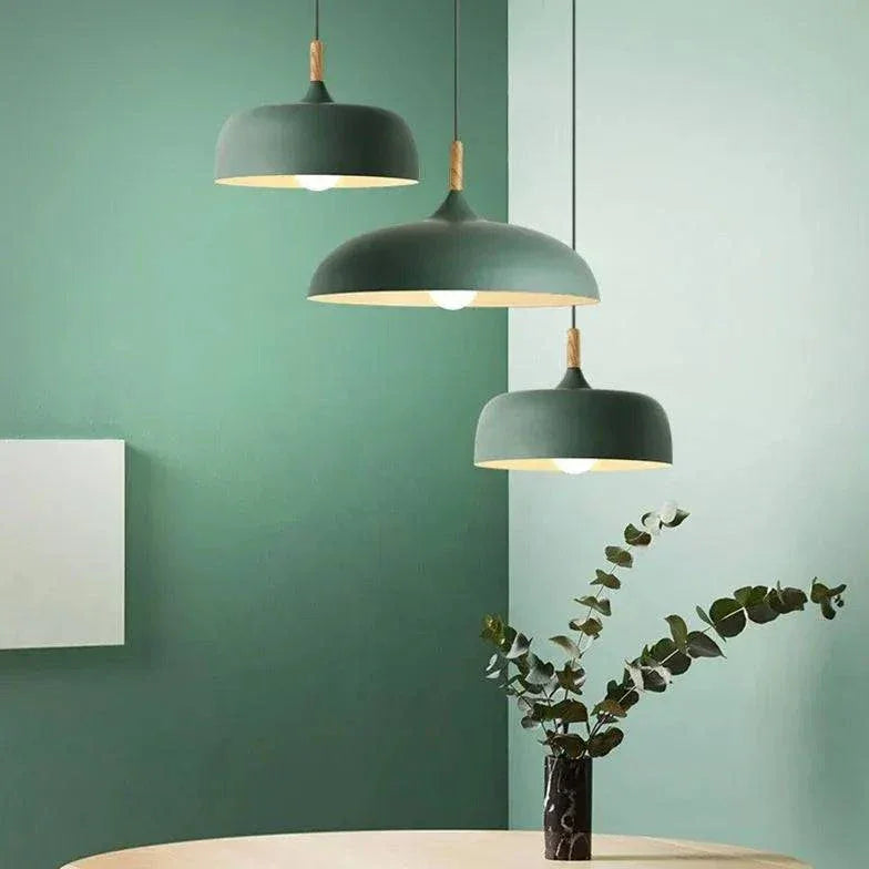 Lustre Rond Plat Design Moderne Nordique - Clowas.fr