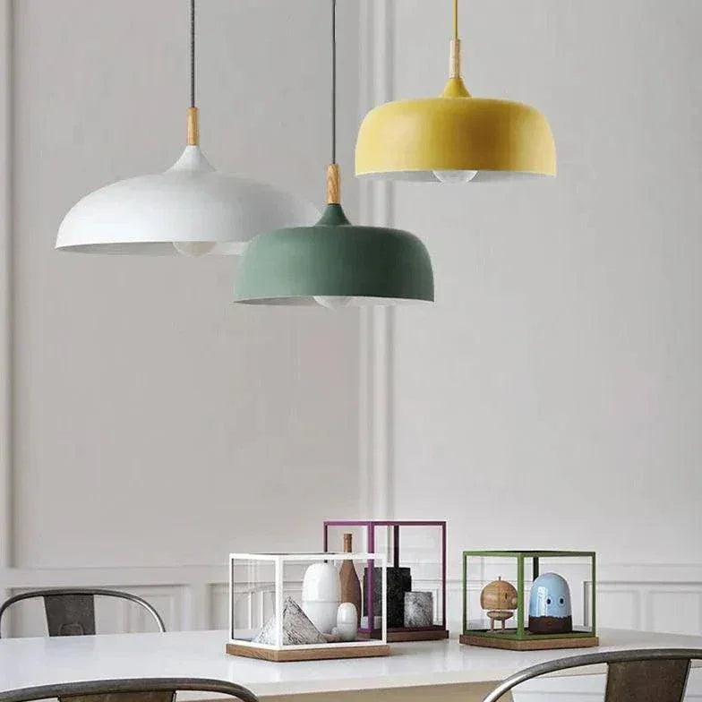 Lustre Rond Plat Design Moderne Nordique - Clowas.fr