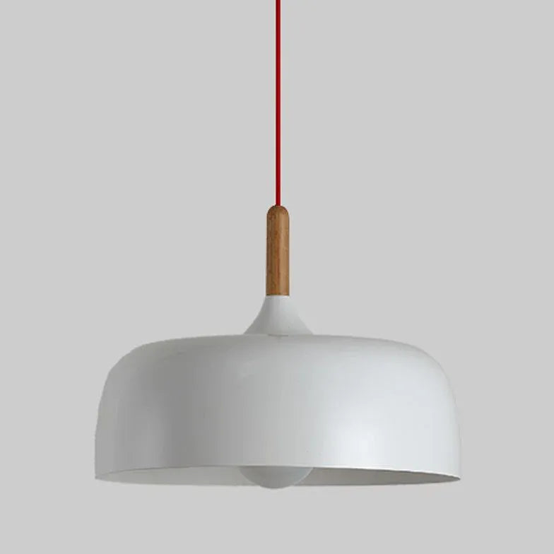 Lustre rond plat design moderne nordique