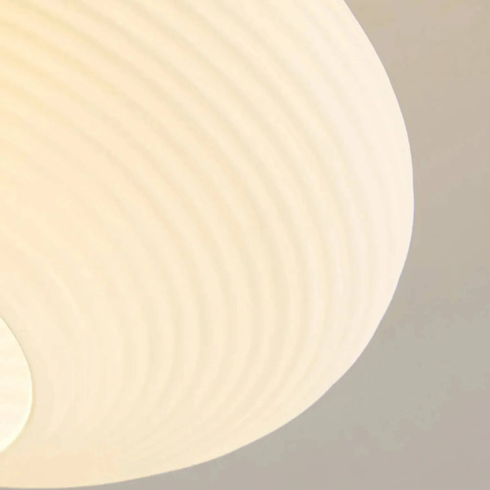 Plafonnier De Couloir En Verre Blanc En Bois - Clowas.fr