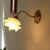 Lampe De Lecture De Chambre À Coucher Vintage En Laiton Massif - Clowas.fr