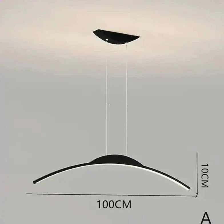 Suspension Arquée Au Design Minimaliste Pour Restaurant - Clowas.fr