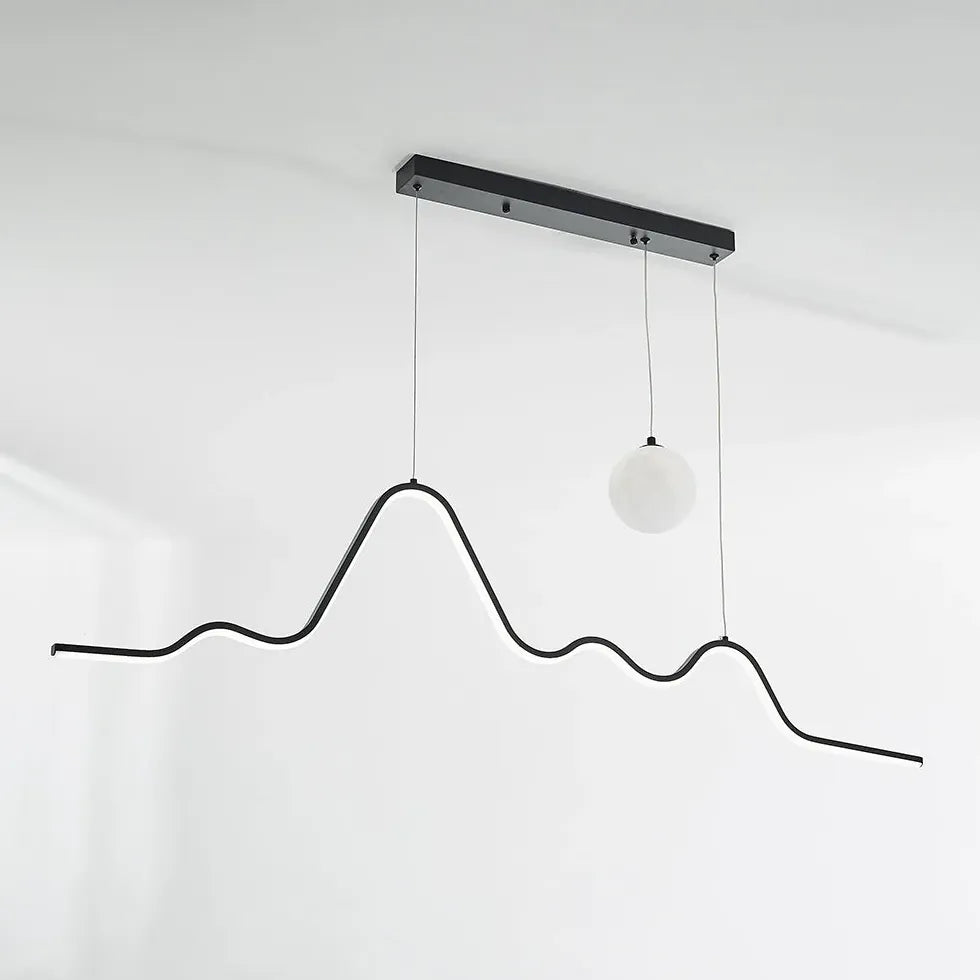 Moon Wave LED Pendant Light