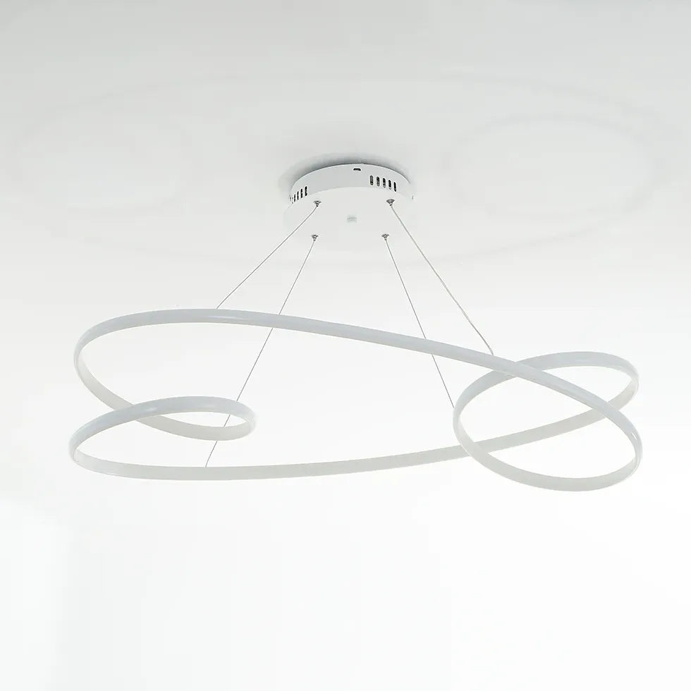 Lustre ilot central design moderne minimaliste