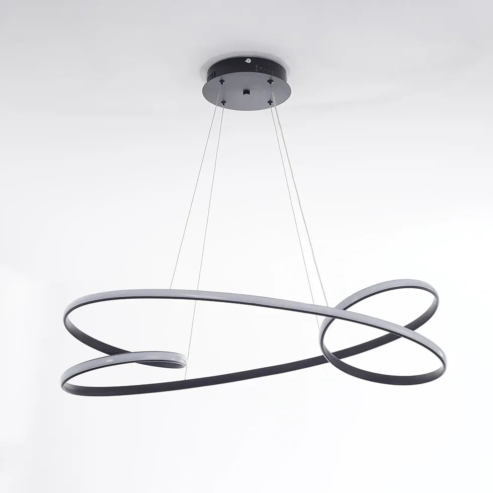 Lustre ilot central design moderne minimaliste