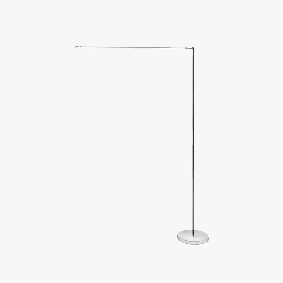 Lampadaire minimaliste à bras élancée et réglable