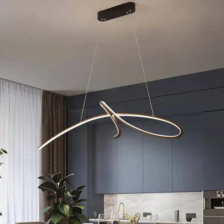Lampe Bar Minimaliste Nordique Moderne Aluminium - Clowas.fr