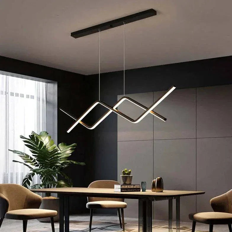 Luminaire Cuisine Ilot Central Design Moderne - Clowas.fr