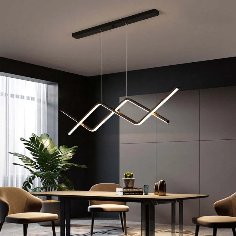 Luminaire cuisine ilot central design moderne