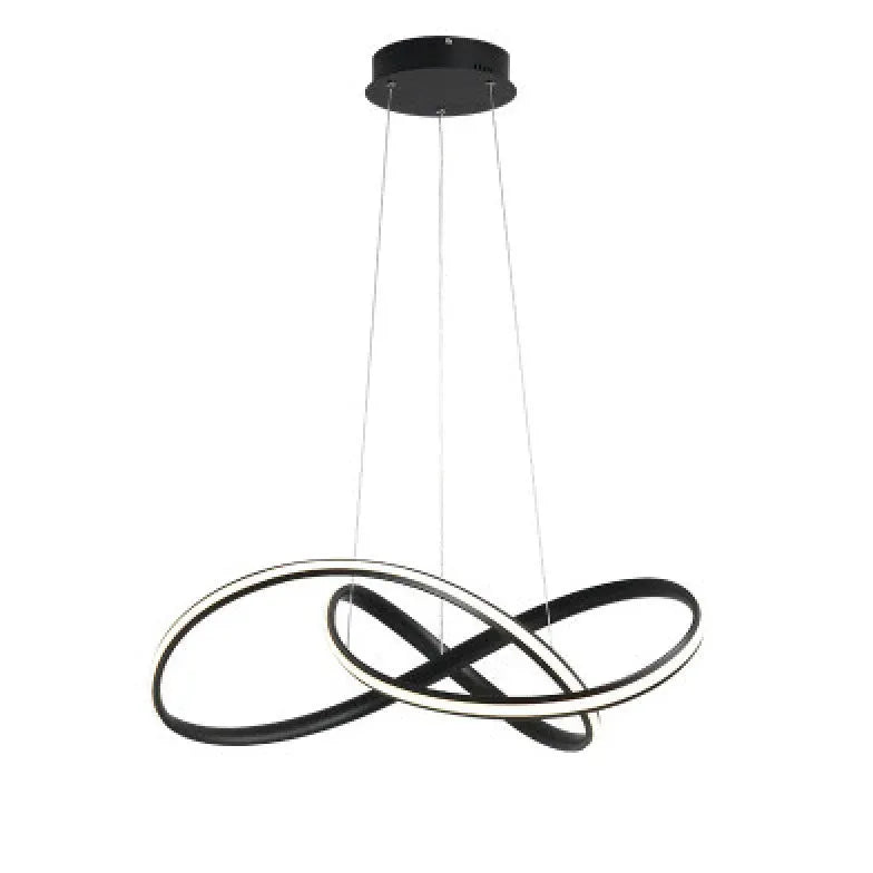 Suspension neon circulaire moderne minimaliste