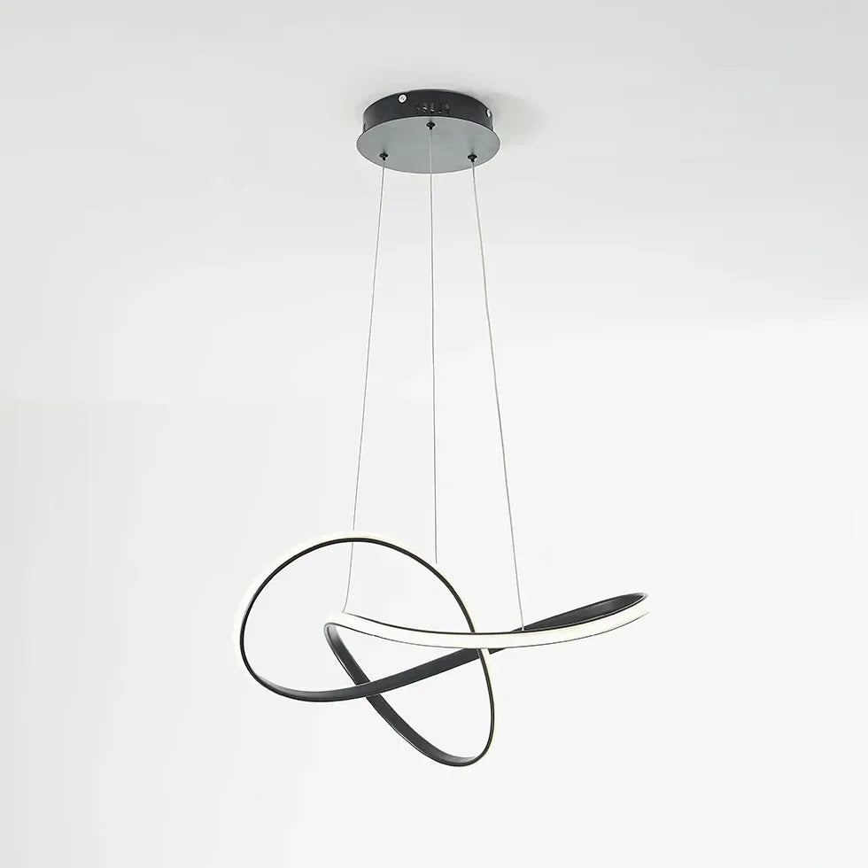 Suspension neon circulaire moderne minimaliste