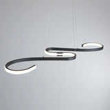 Curved Minimalist for Dining Room Pendant Light