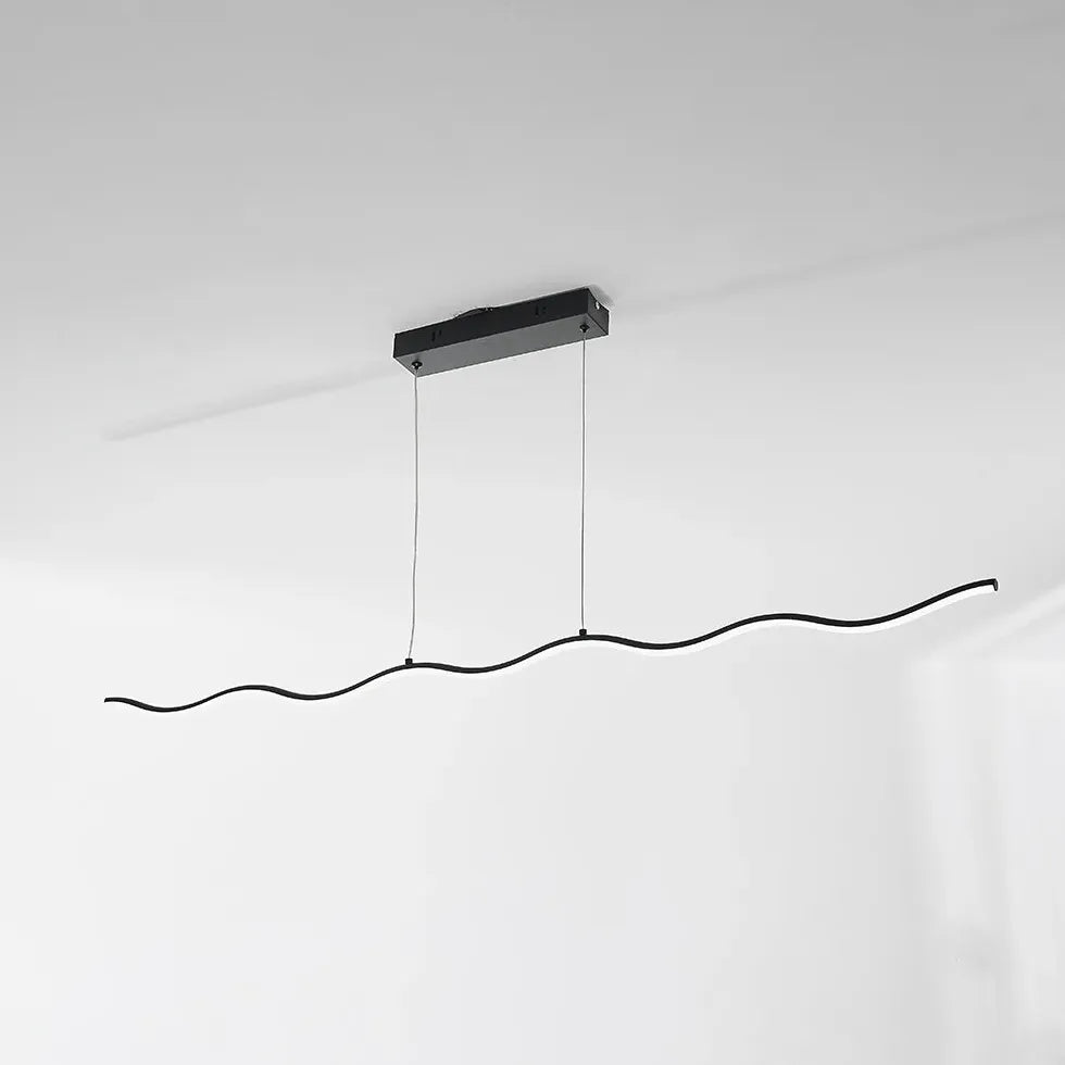 Wavy Line Minimalist Modern Pendant Light