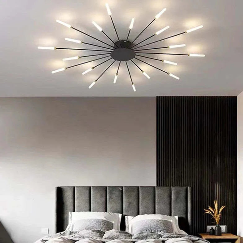 Firefour de feu à LED moderne plafond plafond